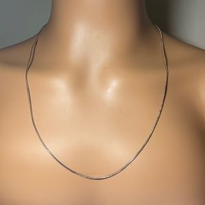 Sterling Silver Chain 24 inches long
